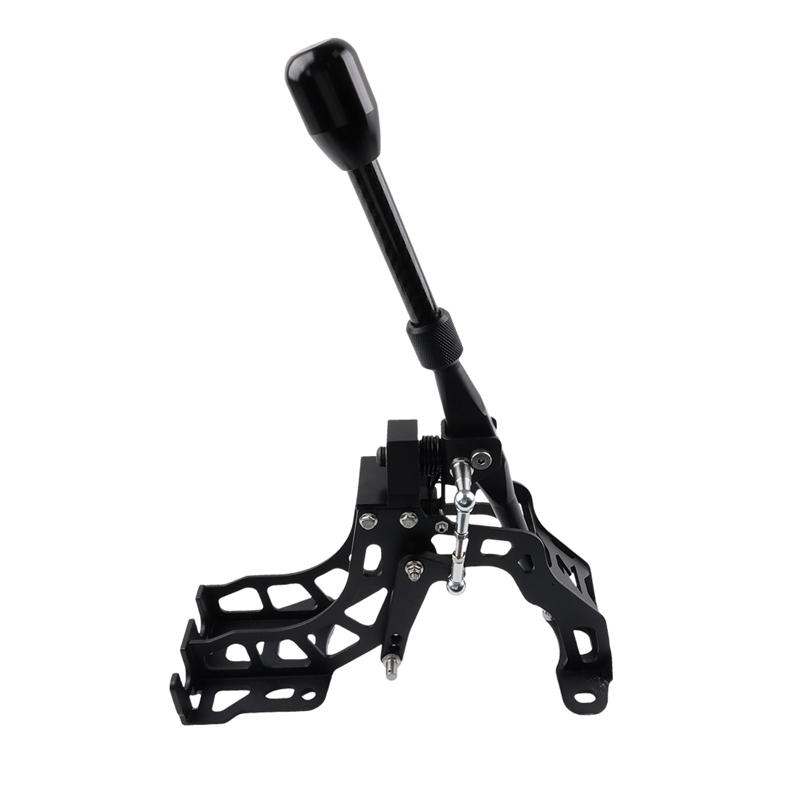 Billet Aluminum Short Shifter 5 Speed Gear Shift Knob Black for EVO 4/5/6/7/8 US