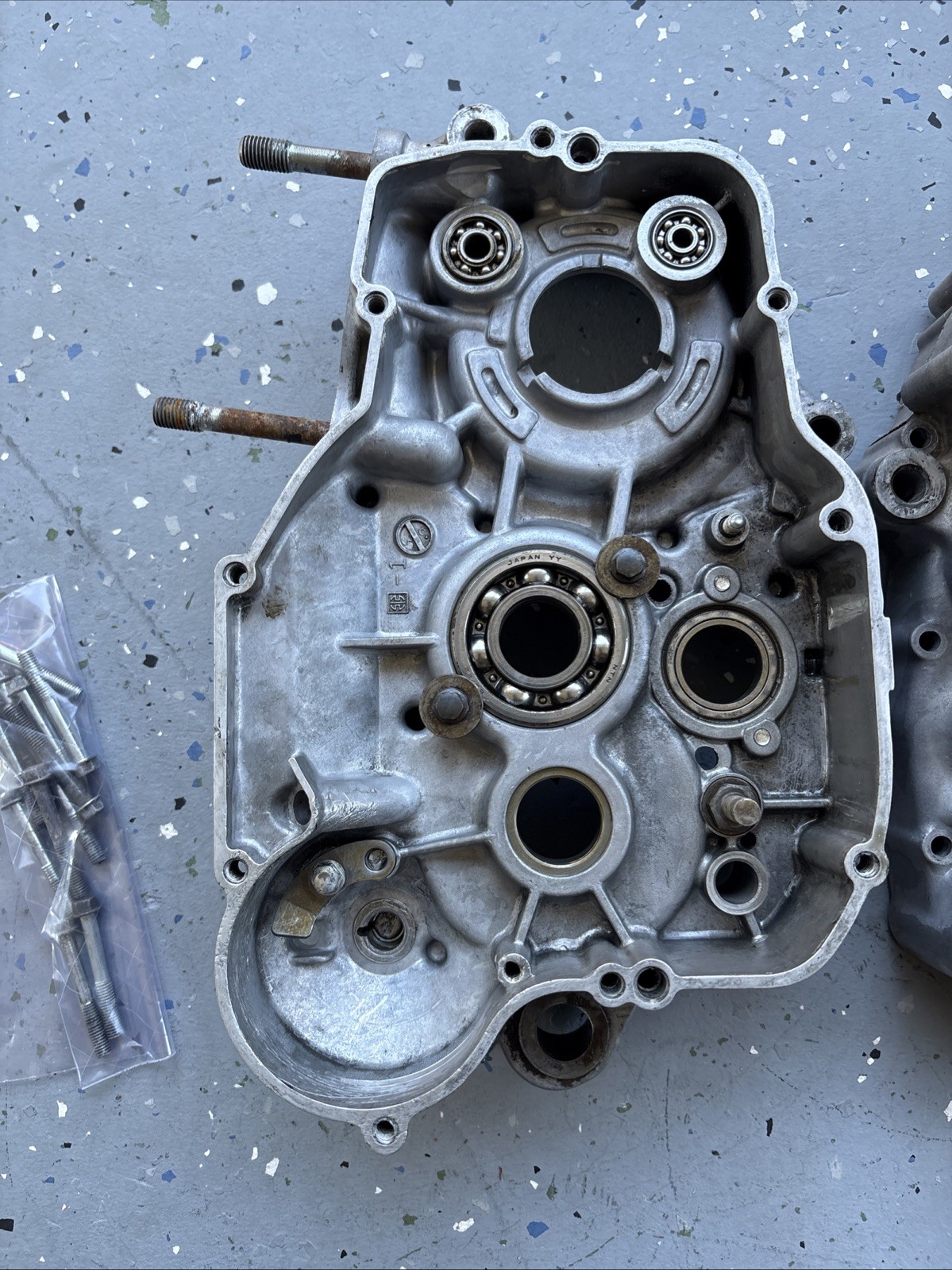 Kawasaki Kx250 Kx 250 1997 97-99 Engine Cases Left Right Crankcase