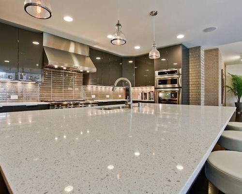 Kitchen COUNTERTOPS Quartz, Marble And Granite