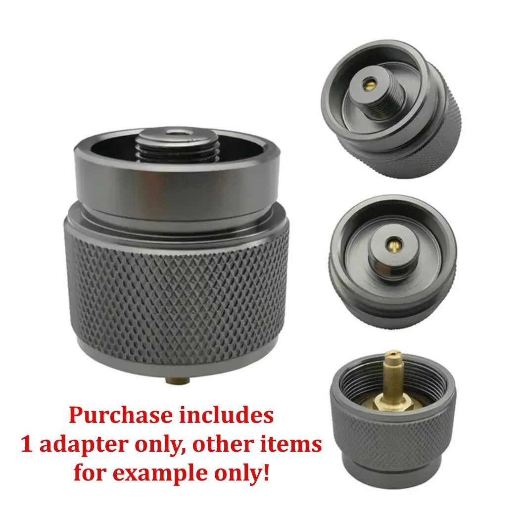 Propane to Butane Adapter Converter Conversion for Camping Stoves Lights Etc