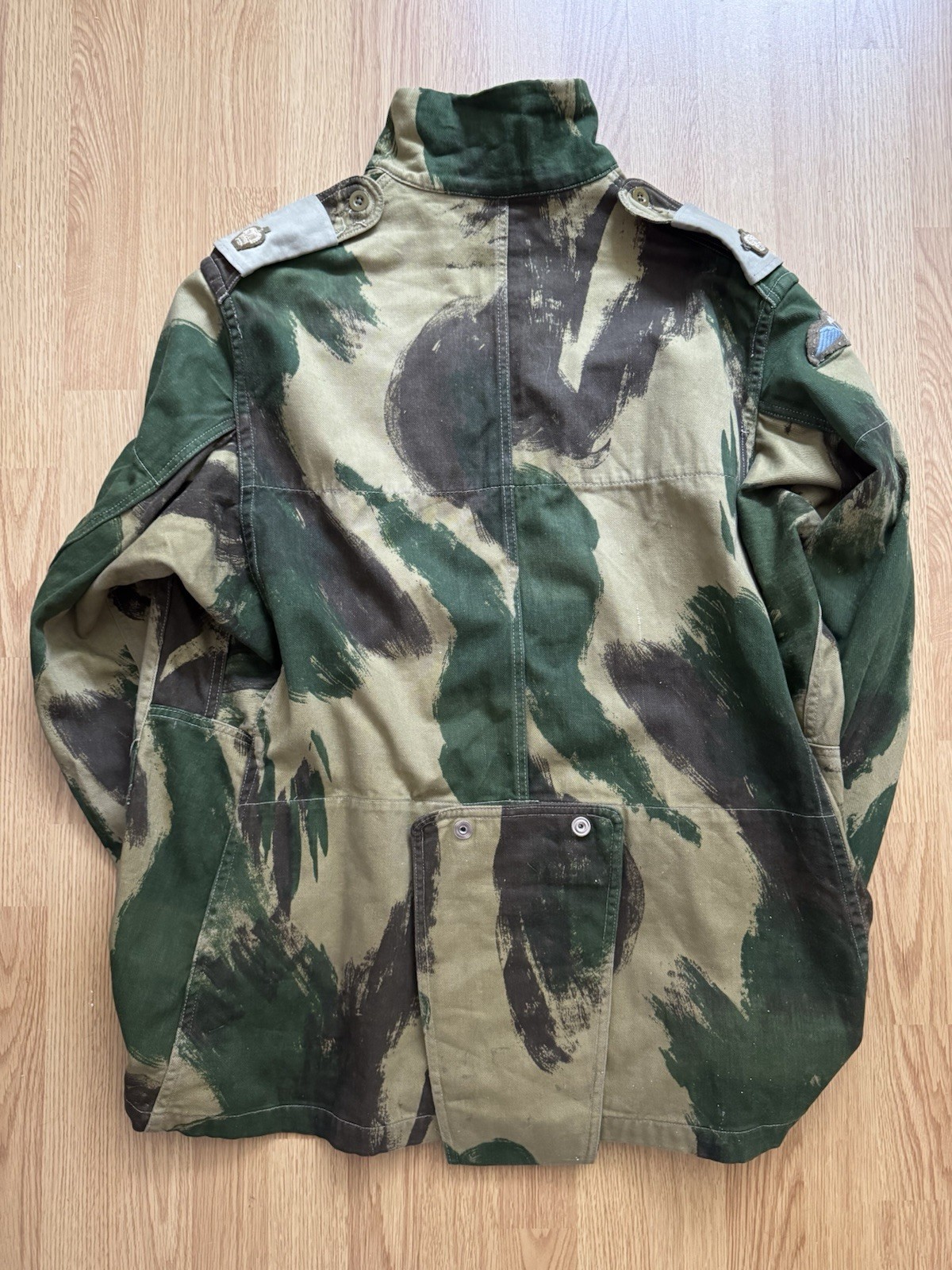 Genuine 1959 Pattern Denison Smock Major Rank & Wings Airborne Parachute