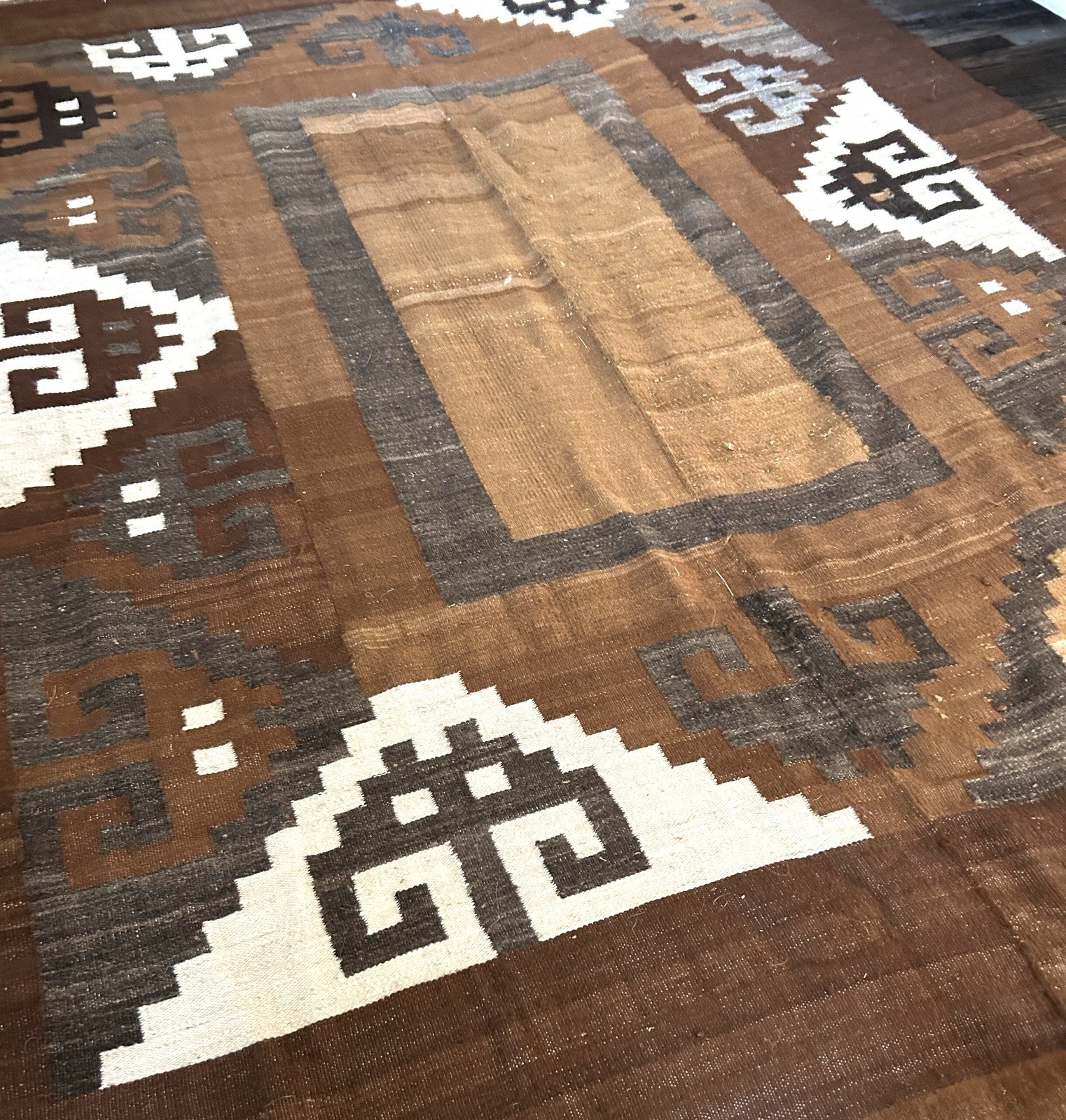 Andean Designs Virgin Alpaca Wall Hanging Tapestry Peruvian Art 67 x 88 NEW