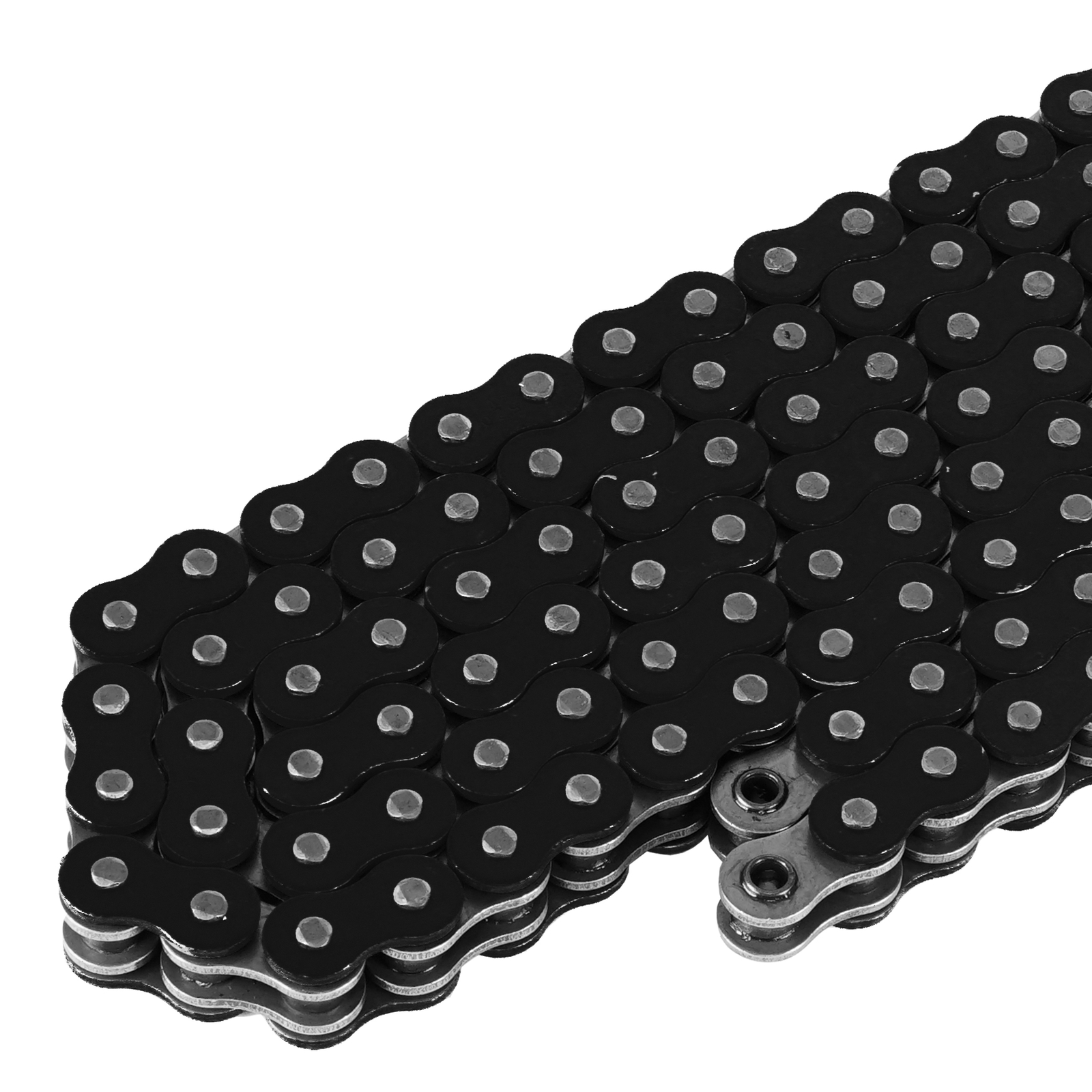 520 X 120 Links Motorcycle Atv Black O-Ring Drive Chain 520-Pitch 120-Links