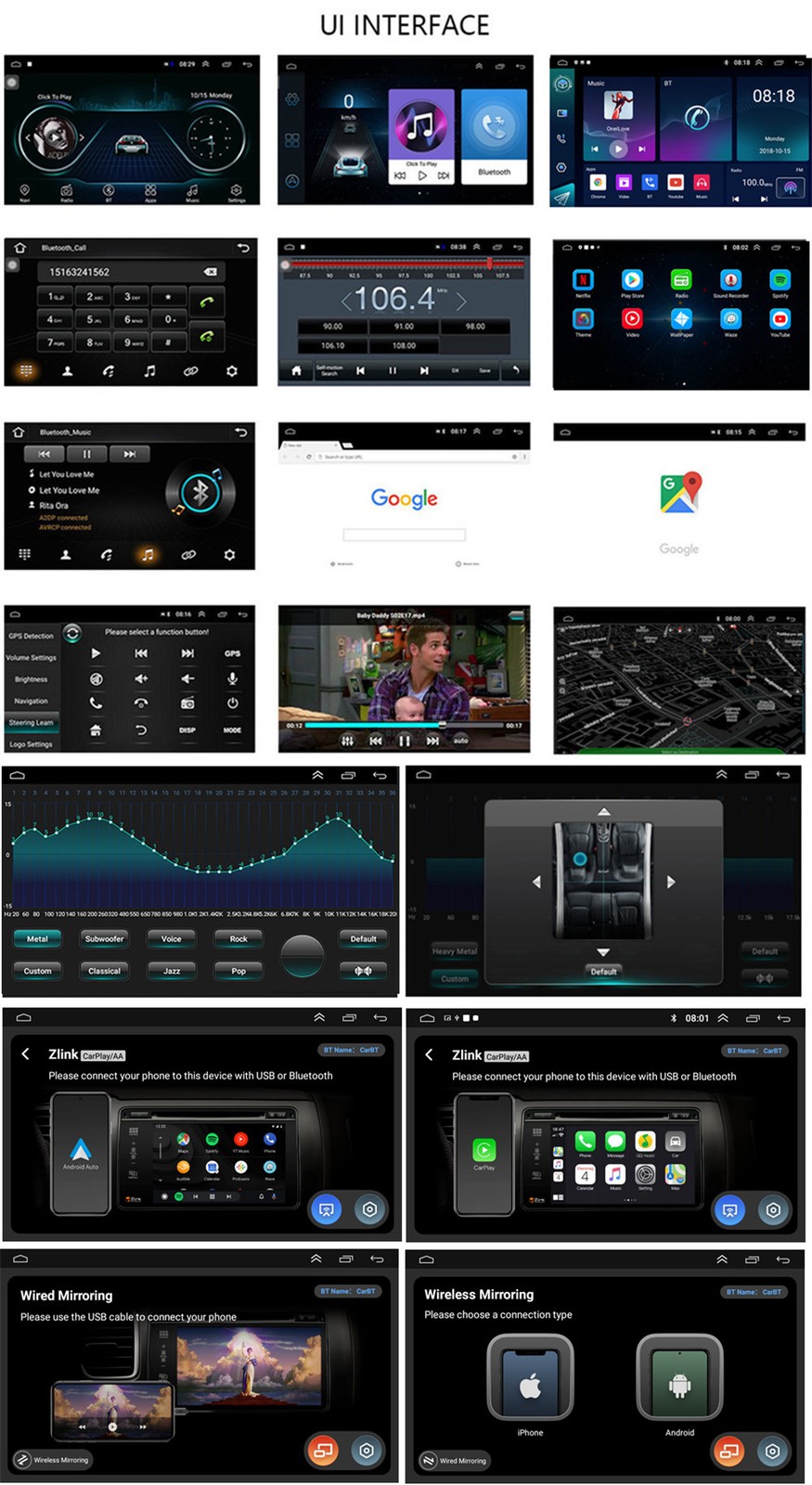 9" For 1994-2003 Mercedes-Benz E-Class W210 S210 Carplay Stereo Radio GPS Player