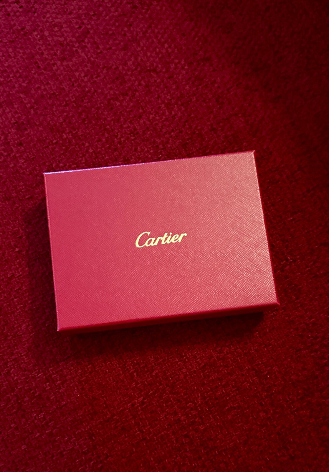 Cartier Cardholder Wallet Black Leather | NEW |Collectible Promotional AD Gift