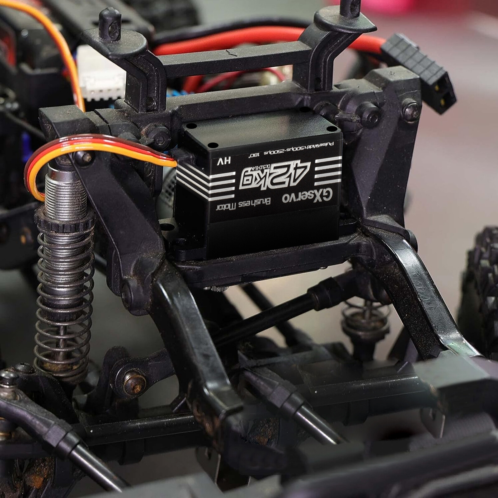 42KG Metal Gear Waterproof Digital Servo High Torque & Speed for 1/8 1/10 RC Car