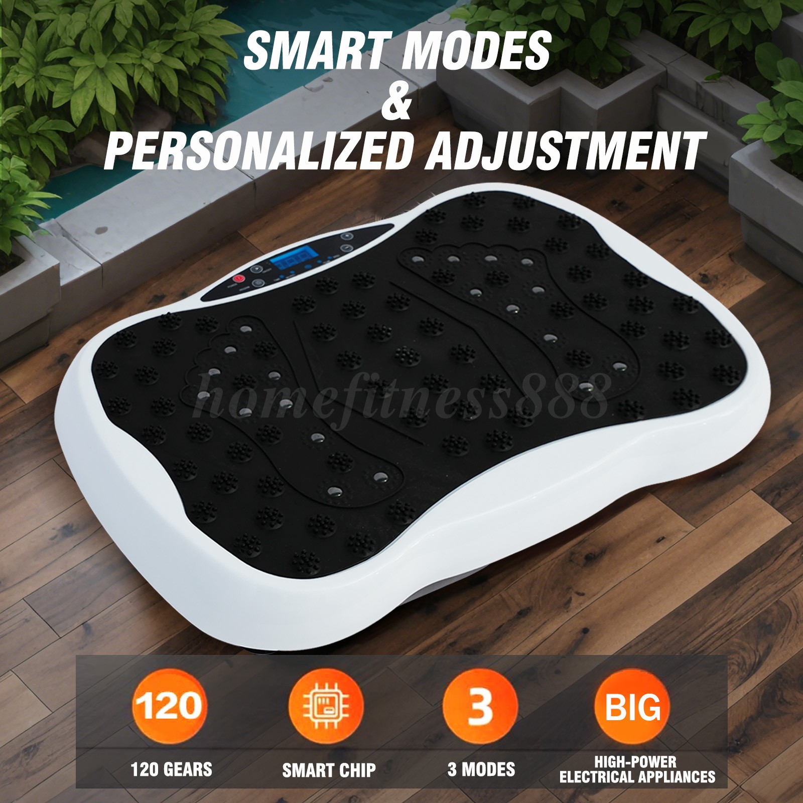 Vibration Platform Plate Whole Body Exercise Fitness Massager Machine Slim NEW