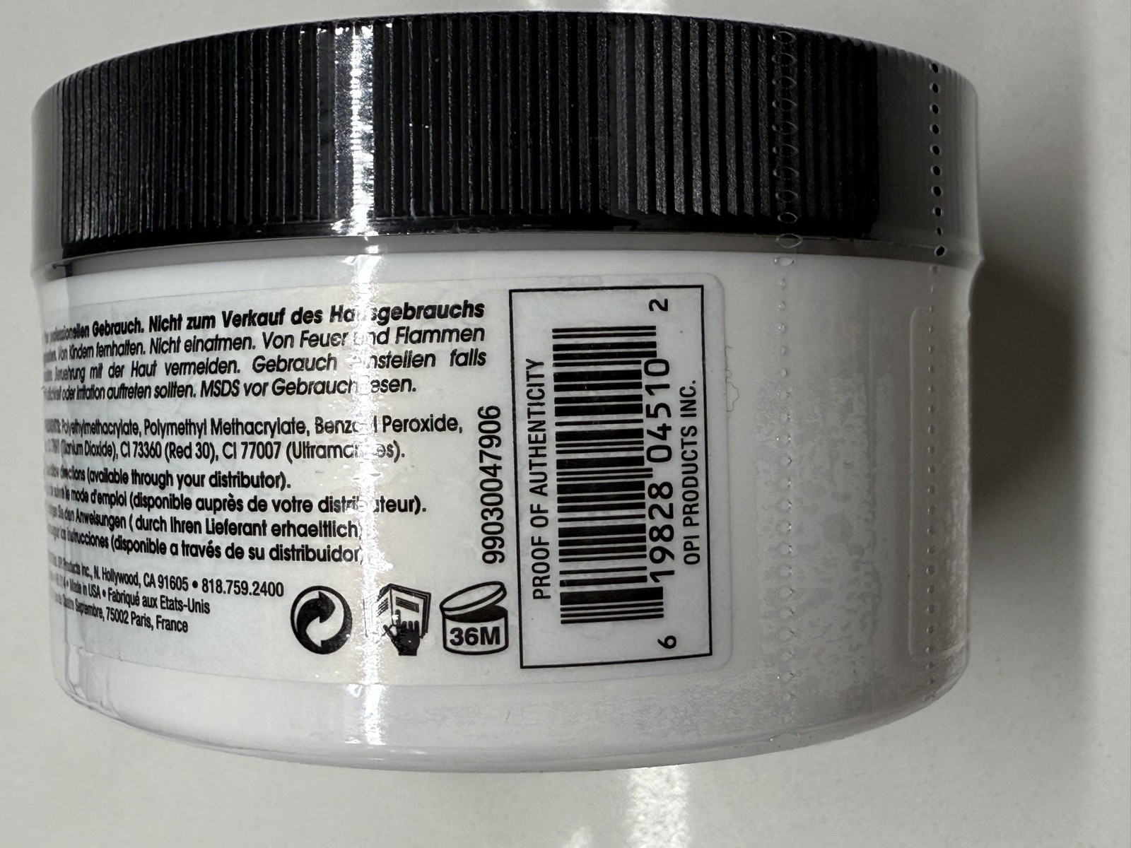 Discontinued OPI Absolute Precision Acrylic Powder 4.4oz Opaque Pink Authentic