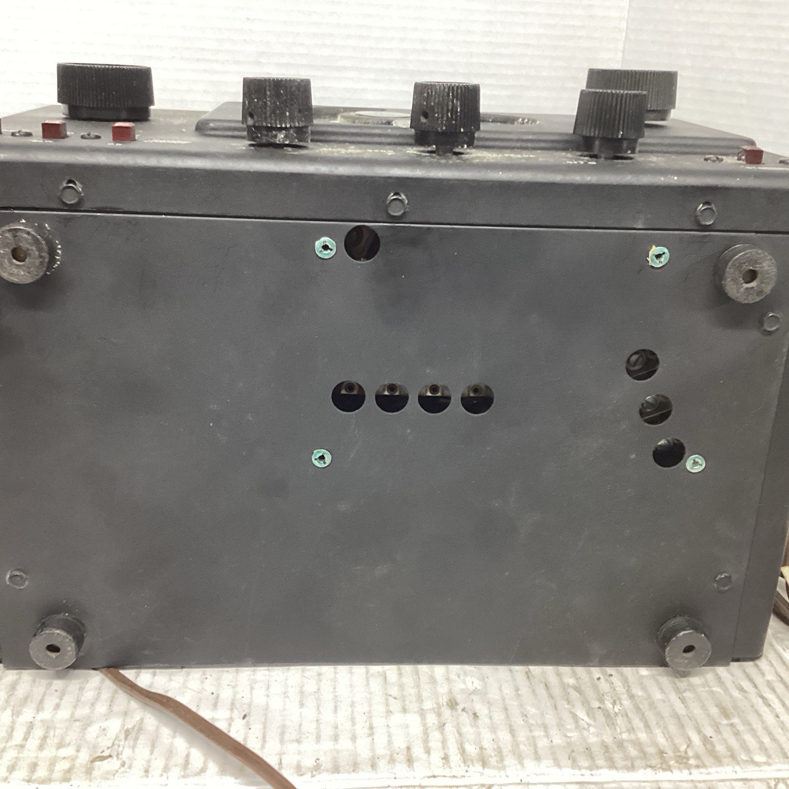 Vintage Hallicrafters S-38 HAM Radio Shortwave 4-band Receiver Works See Descrip