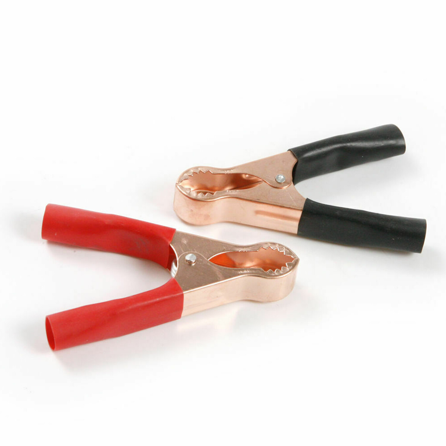 20pcs 80mm 50A Red & Black Car Battery Test Lead Clip Crocodile Alligator Clamps