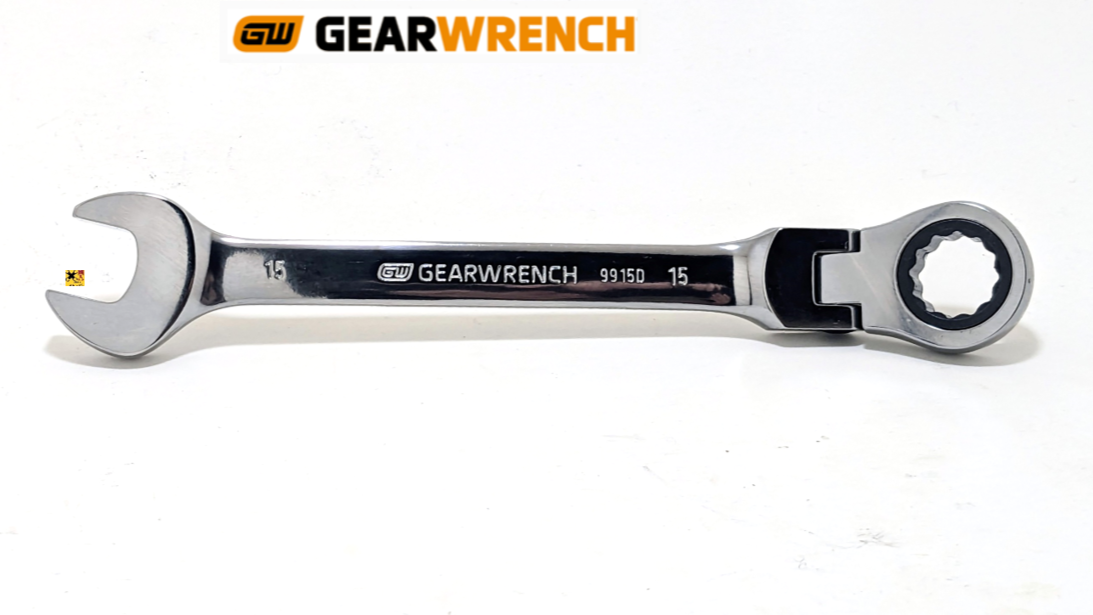NEW GEARWRENCH FLEX HEAD RATCHETING WRENCH 12 POINT METRIC MM SAE INCH PICK SIZE