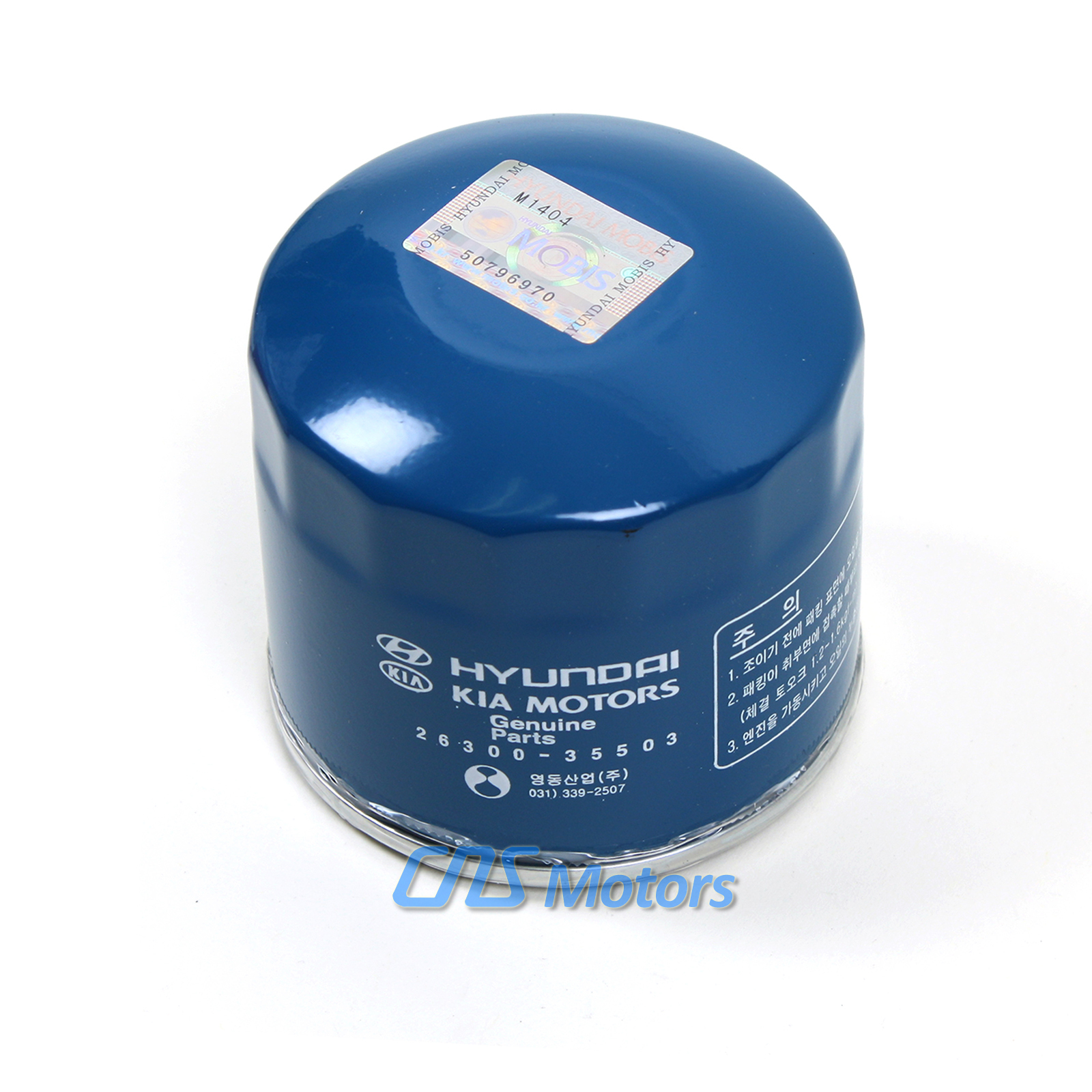 ⭐GENUINE⭐6PACK Oil Filters & Washers for Genesis Hyundai Kia 26300-35505