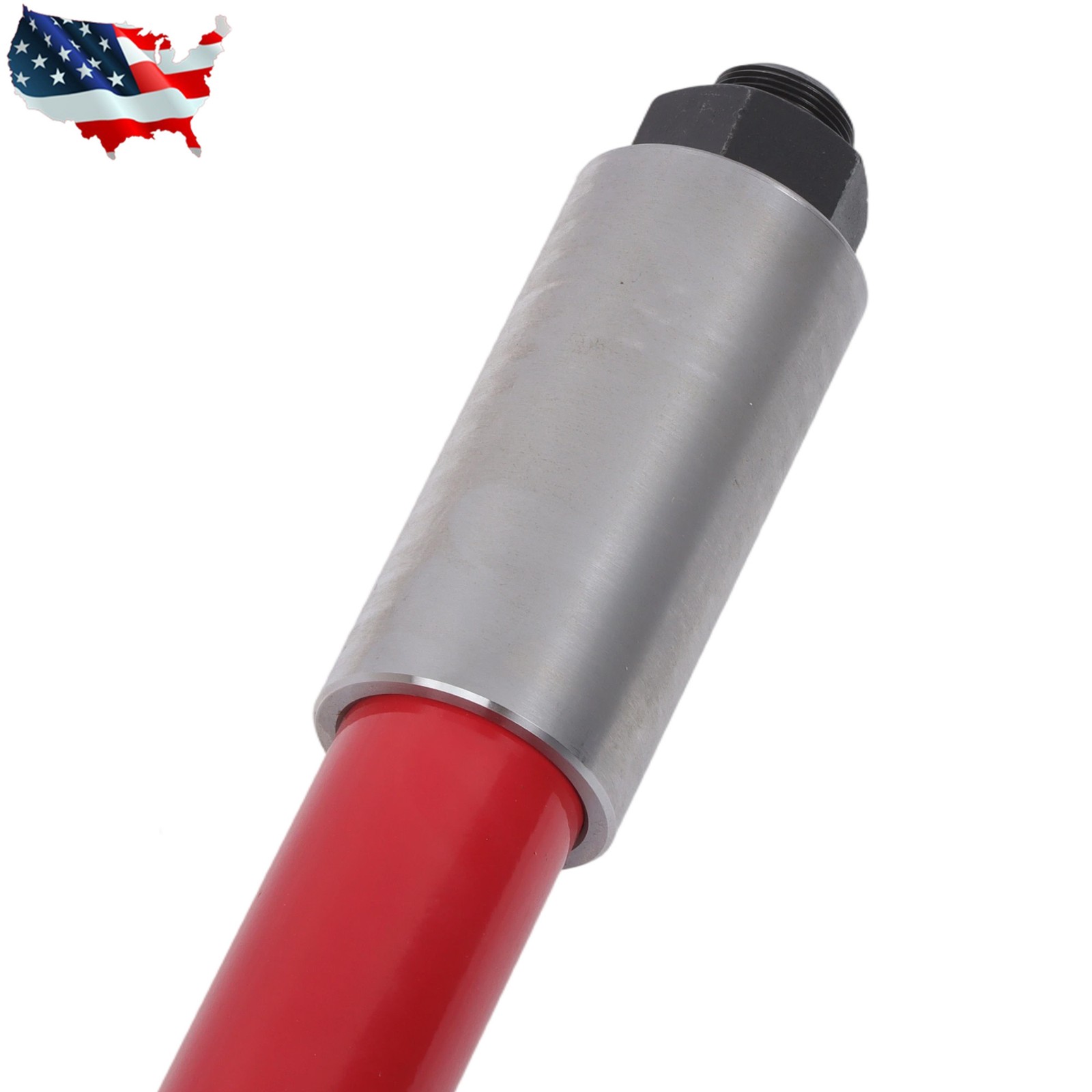 Hay Spear 49" Bale Spear 3000 lbs Bale Spike Quick Attach W/ 2 Stabilizer Spears