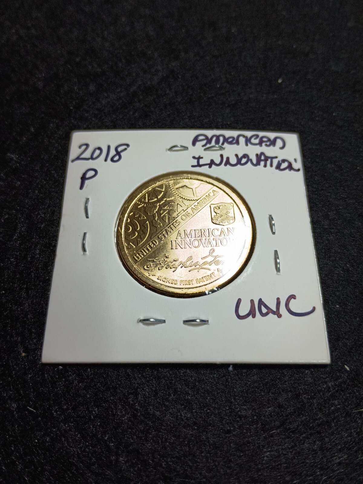 2018 P American innovation Dollar -Uncirculated- From US Mint Bag