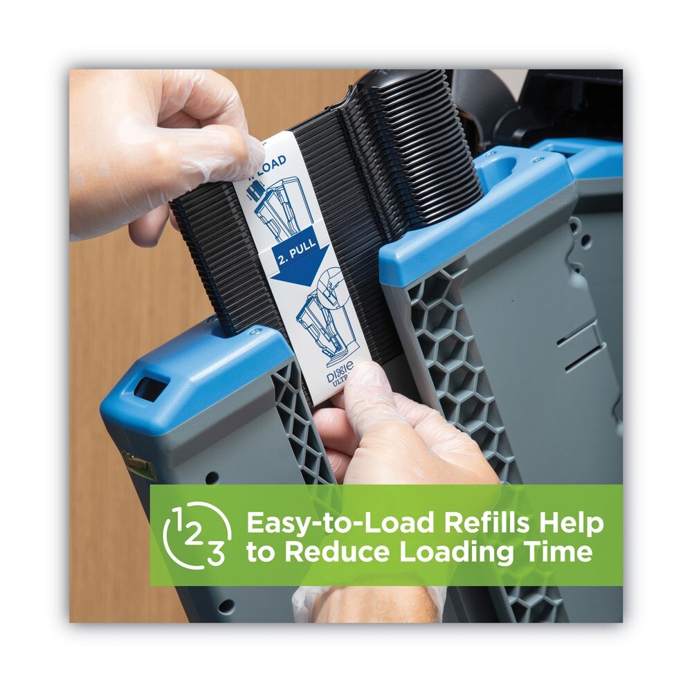 Dixie DUSSK5 Knives Tri-Tower Dispensing System Cutlery - BLK 960/CT New