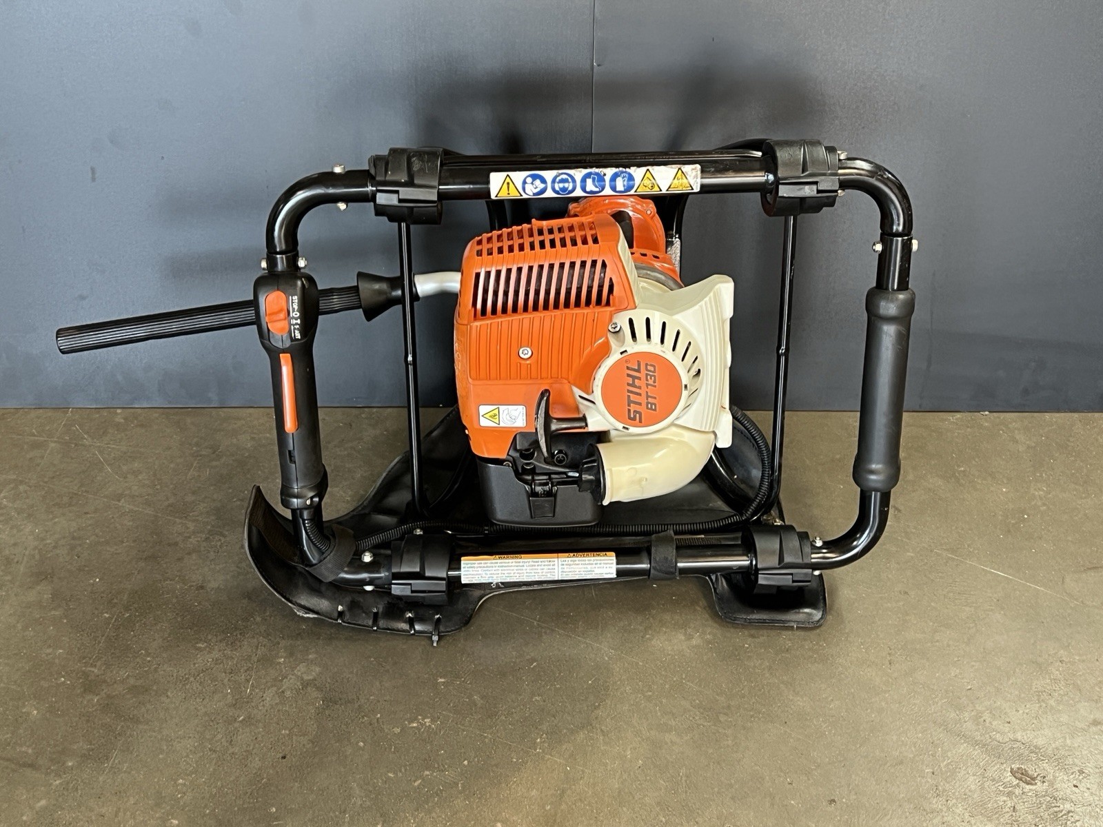 STIHL BT130 Gas Auger Post Hole Digger Earth Drill / 36cc Hardly Used Unit 👍💎