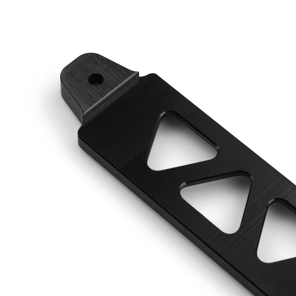 Black JDM Battery Hold Tie Down w/ J-Hooks For Honda Civic EG EK S2000 For Acura