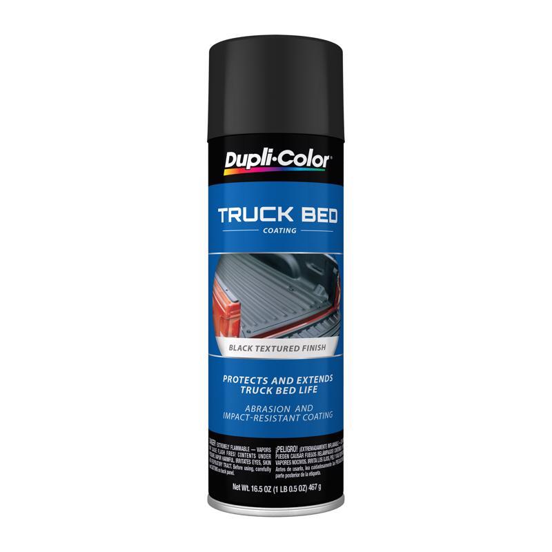 Dupli-Color Black Textured Finish Truck Bed Coating 16.5 oz (Pack of 6)