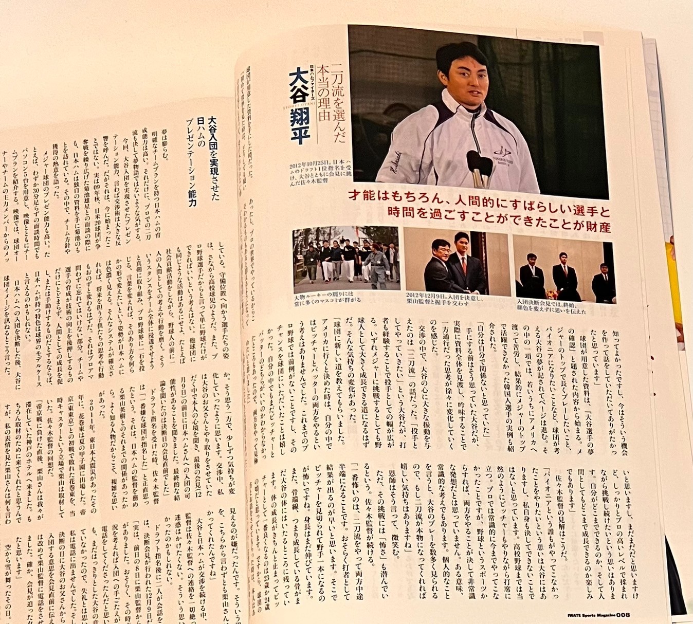 1 Day Ship Shohei Ohtani 2012 2013 2017 STANDARD Magazines High School Baseball