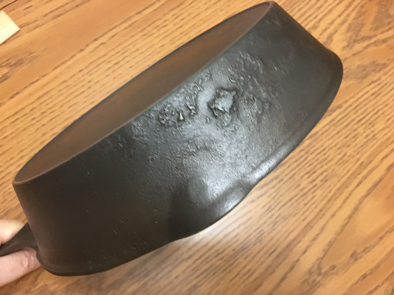 Vtg Vollrath Cast Iron Skillet 8 Restored