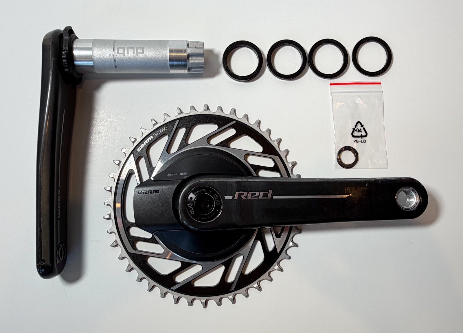 SRAM RED XPLR AXS E1 Power Meter Crankset 44T 170mm