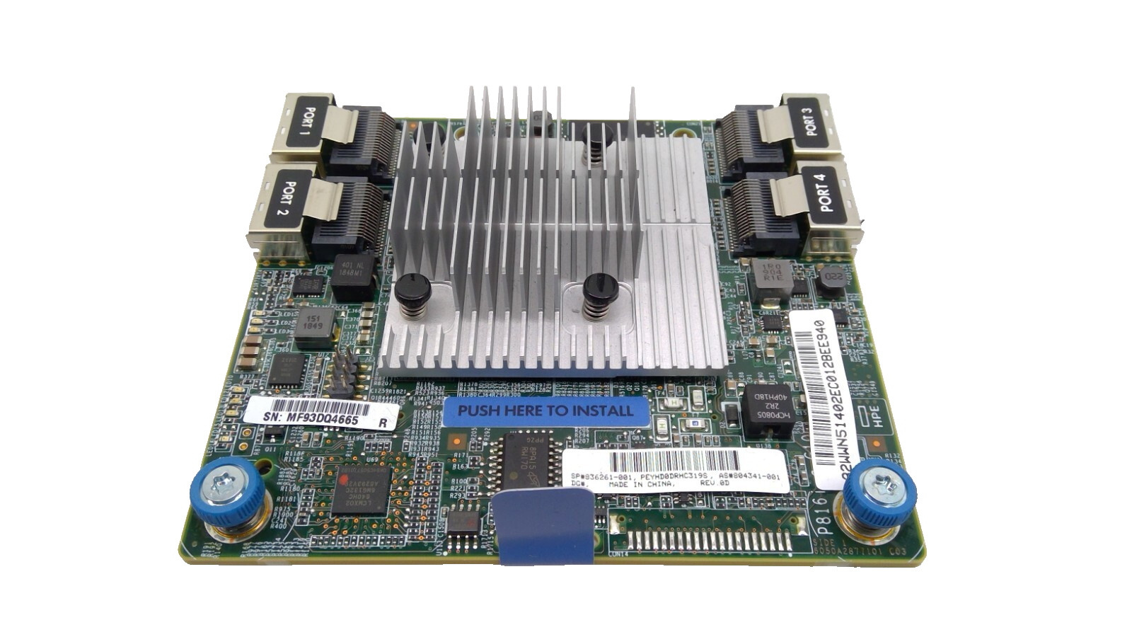 HPE Smart Array P816i-a SR SAS 4GB Cache 12G Gen10 Raid Controller 836261-001