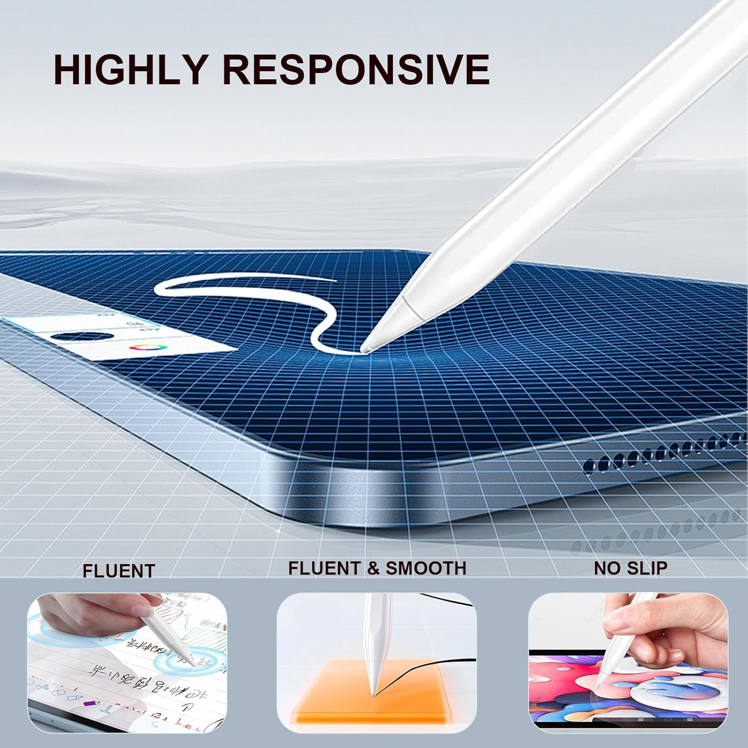 Stylus Pen Android for Samsung Galaxy Tab A9/A9Plus/A8/A8Plus/A7/A7Lite Tablet S