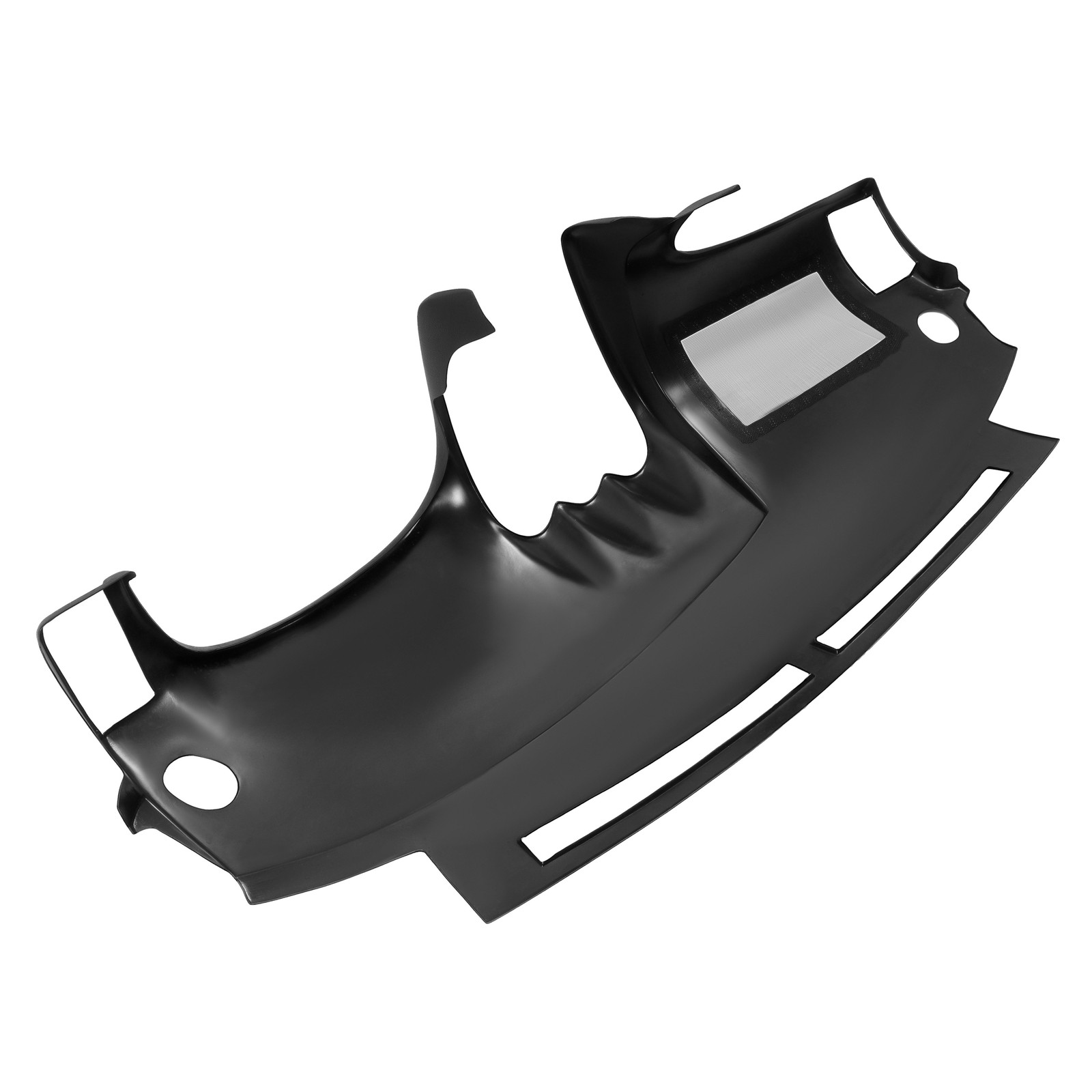 Molded Dashboard Cover Center Dash Cap Overlay Black For Nissan Altima 2008-2012