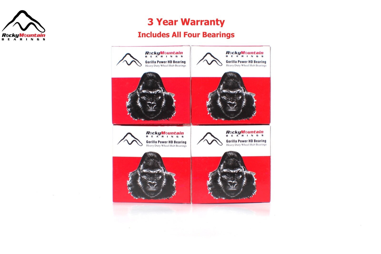 Yamaha Grizzly Front & Rear Wheel Bearings YFM550 YFM660 YFM700 (4) 2007 - 2019