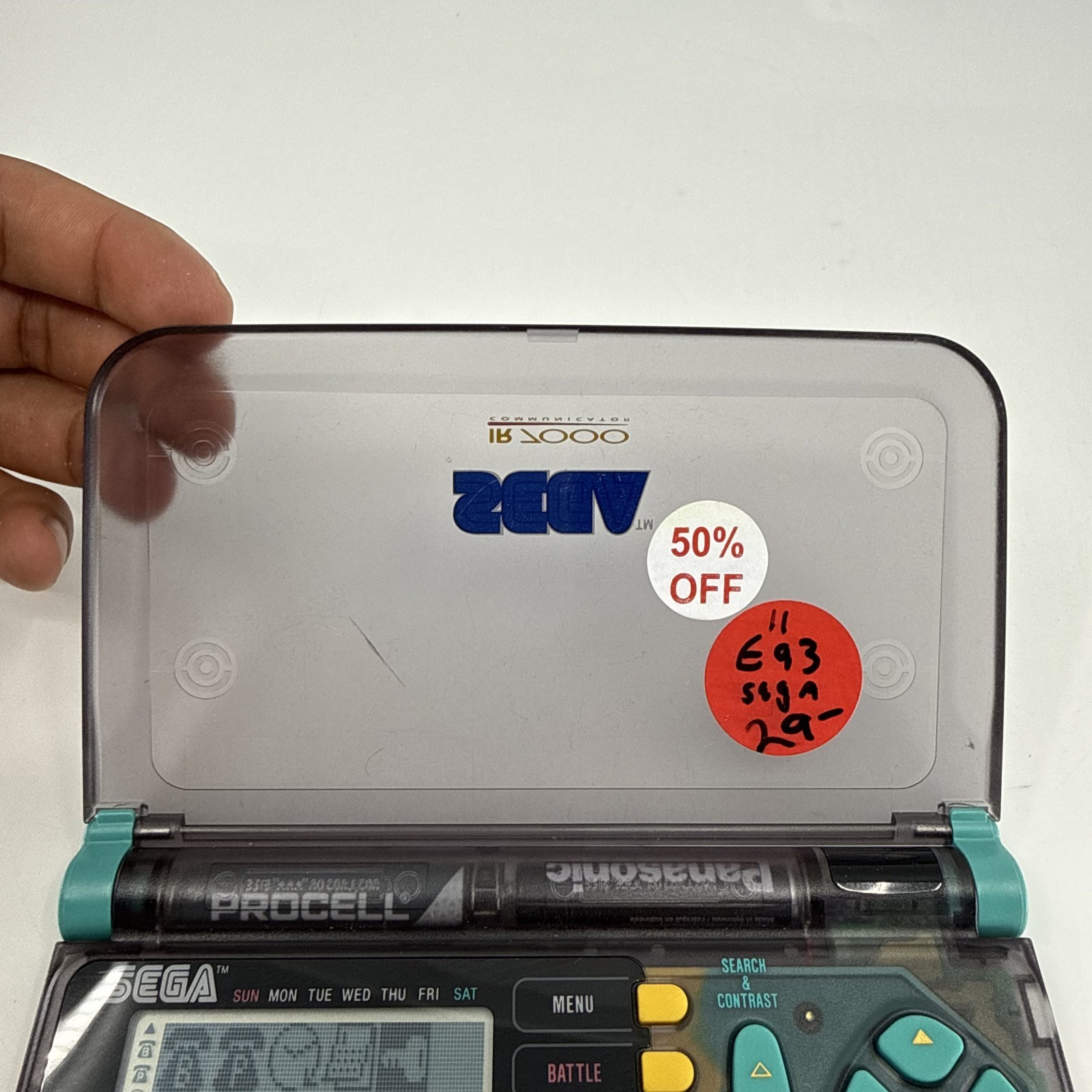 Sega IR 7000 Communicator Games Keyboard Calculator No Manual - Tested Working