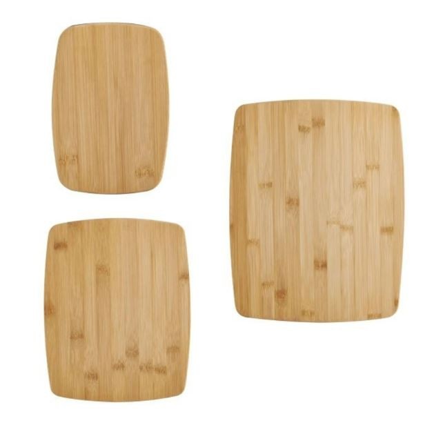 Farberware Classic 3-Piece Bamboo Cutting Board Set