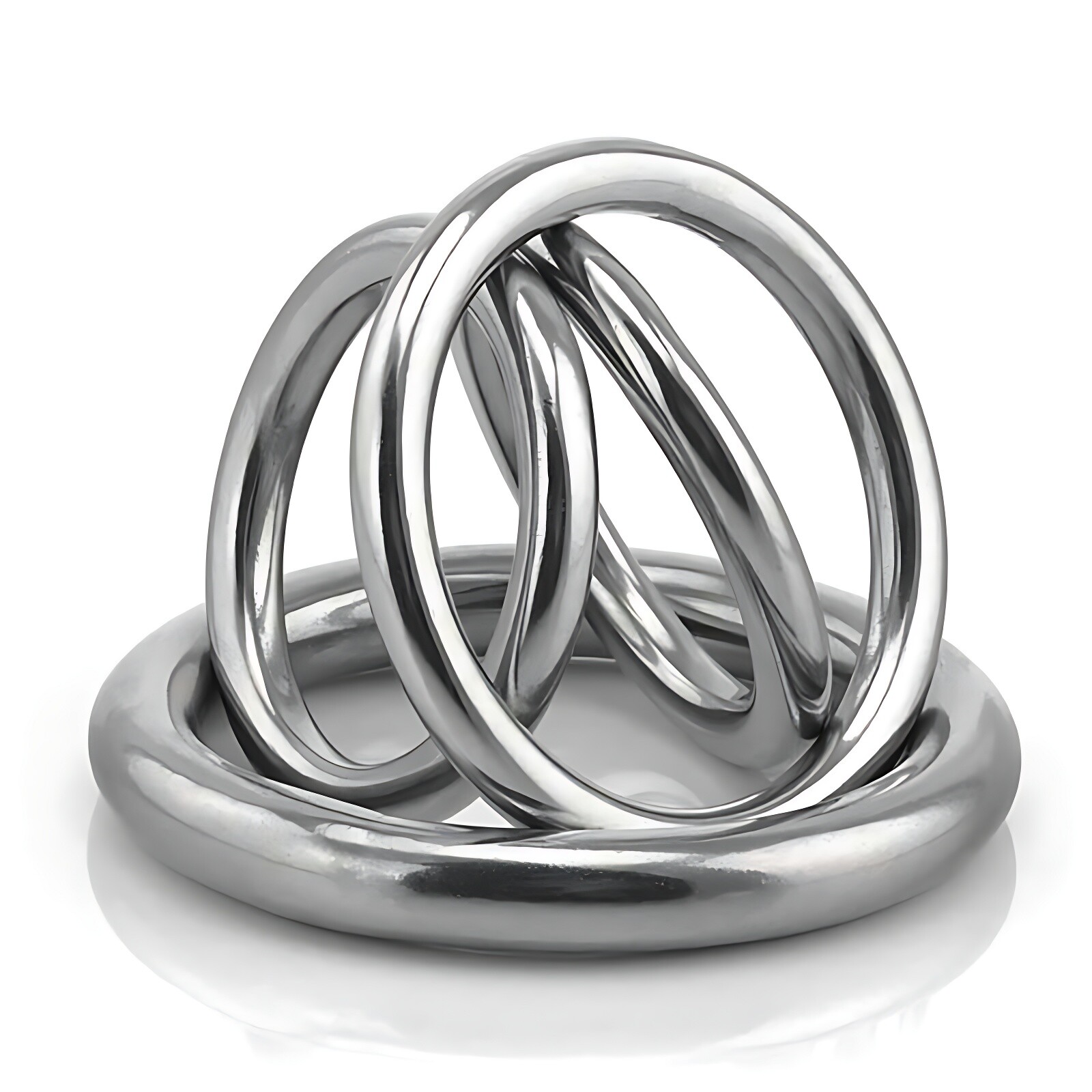 A2 Stainless Steel Heavy Duty Solid Metal O Ring Welded Smooth Round Rings