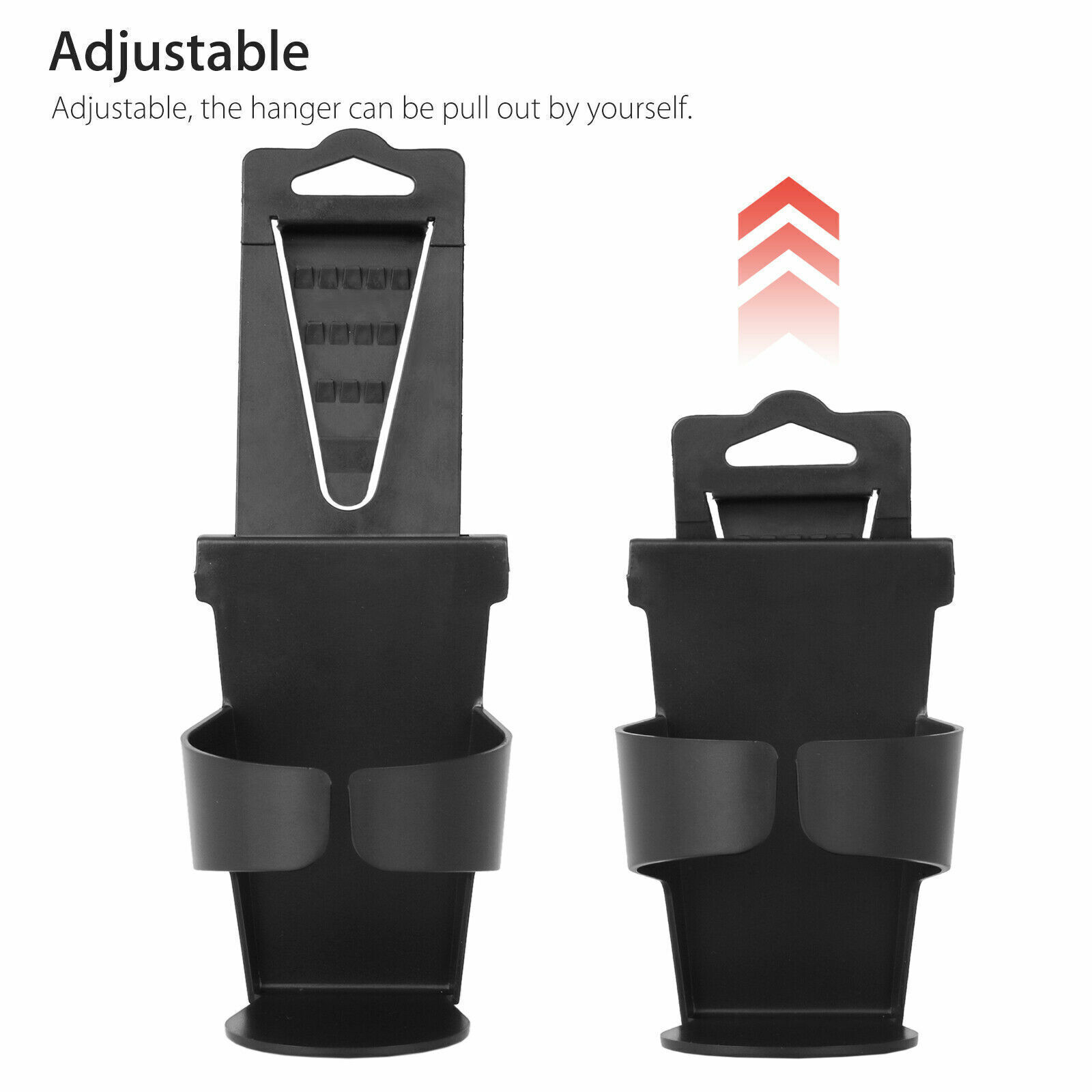 2x Vehicle Car Truck Cup Holder Case Drink Bottle Door Mount Standing Universal