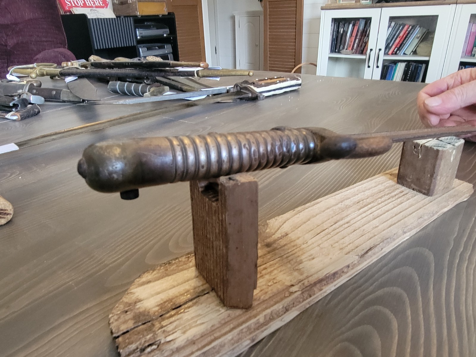 Modified M. 1866, French, Chassepot Bayonet Fighting Knife