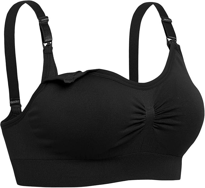 5 Pack All Size Push Up Seamless Nursing Bra for Breastfeeding and Maternity