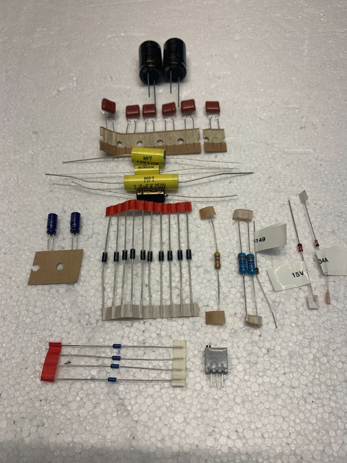 Heathkit HW-101 Rebuild Restoration Kit New Capacitors Diodes Also fits HW-100