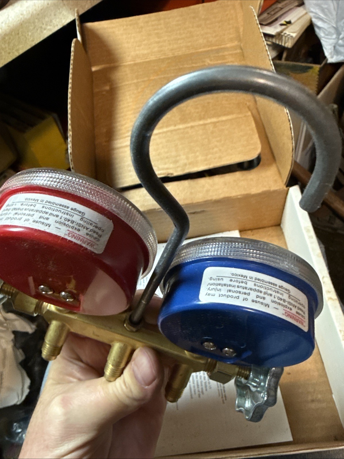 Yellow Jacket 41215 Testing & Charging Manifold Gauges R12 22 502