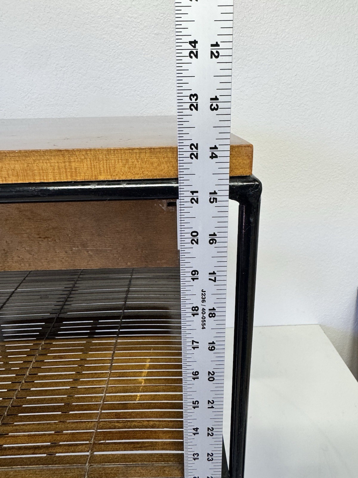 Mid Century Modern Pair of PAUL MCCOBB Wrought Iron PLANNER GROUP End Tables