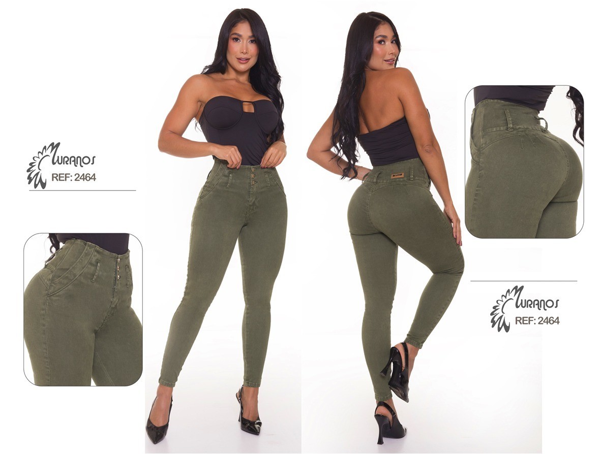 Muranos Jeans, Pantalon Colombiano levanta cola.