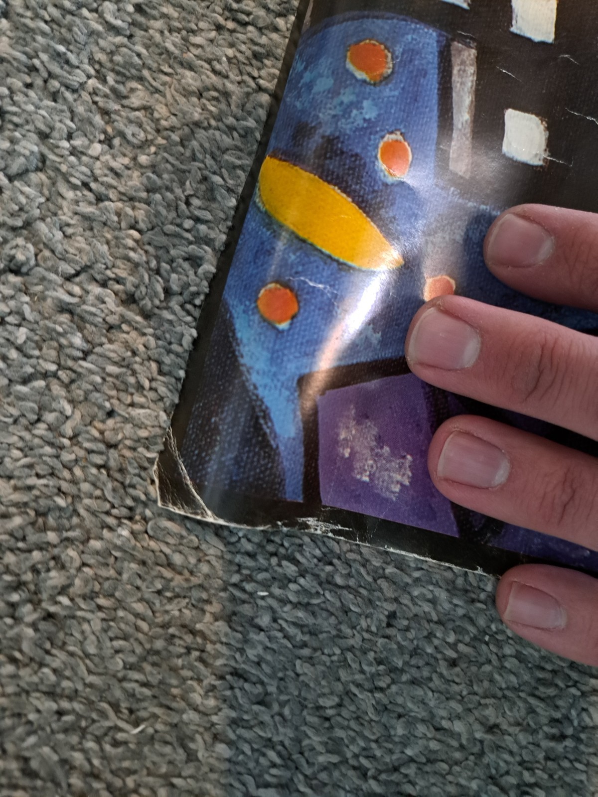 Vintage 1989 Chicago Blues Festival Poster 36 X 23.5 Inches