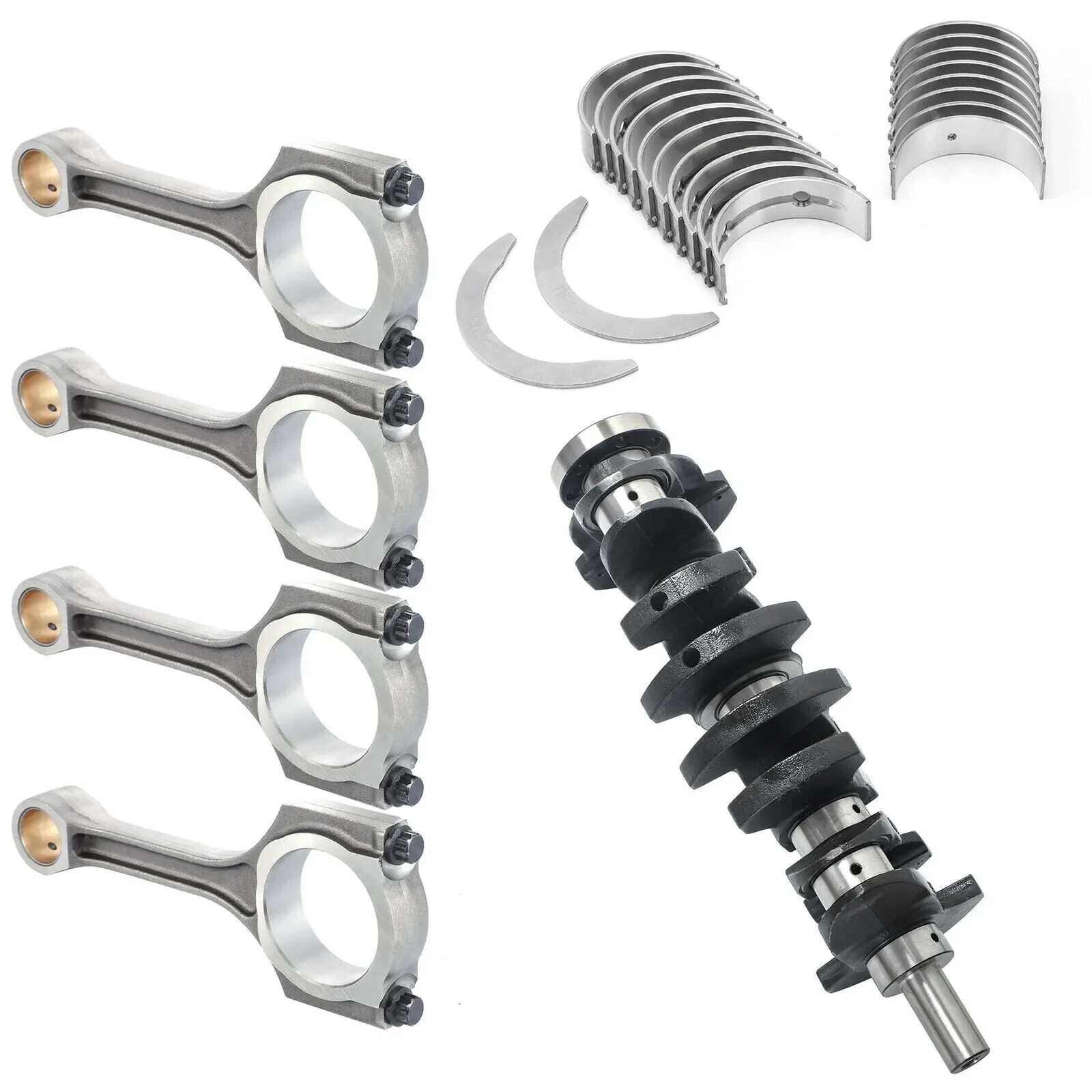 For Hyundai Sonata Kia Optima 2.4L Engine Crankshaft Connecting Rod Piston Kit