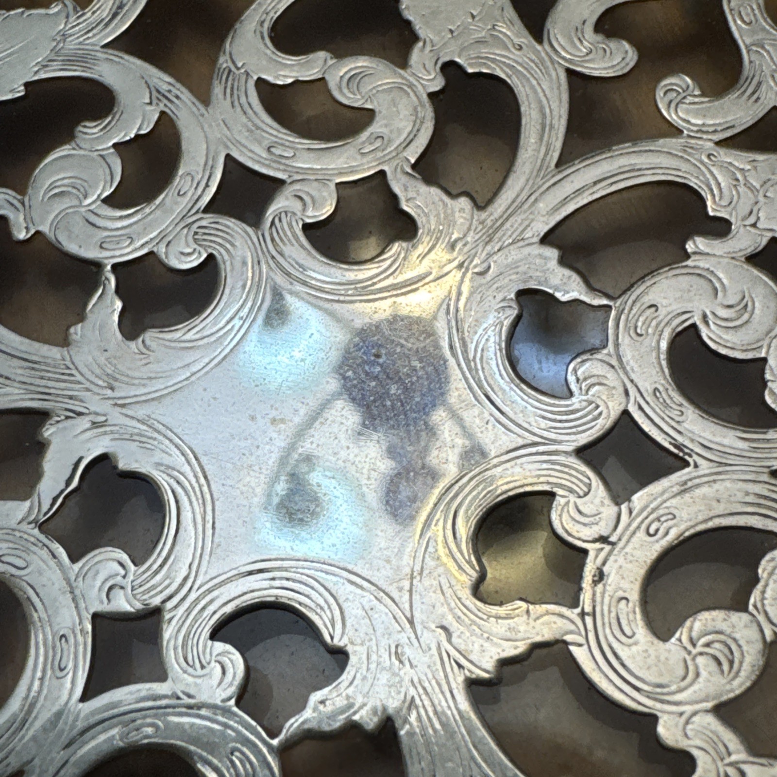 Antique Silver 999 100g Overlay Crystal Decanter /Webster Sterling Tray Unique!