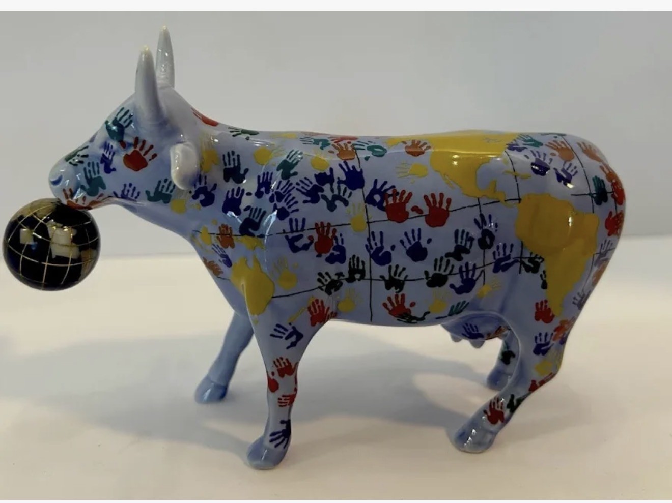 Cow Parade "It's A Smooll World" Westland Giftware NEW IN BOX Never Displayed!!