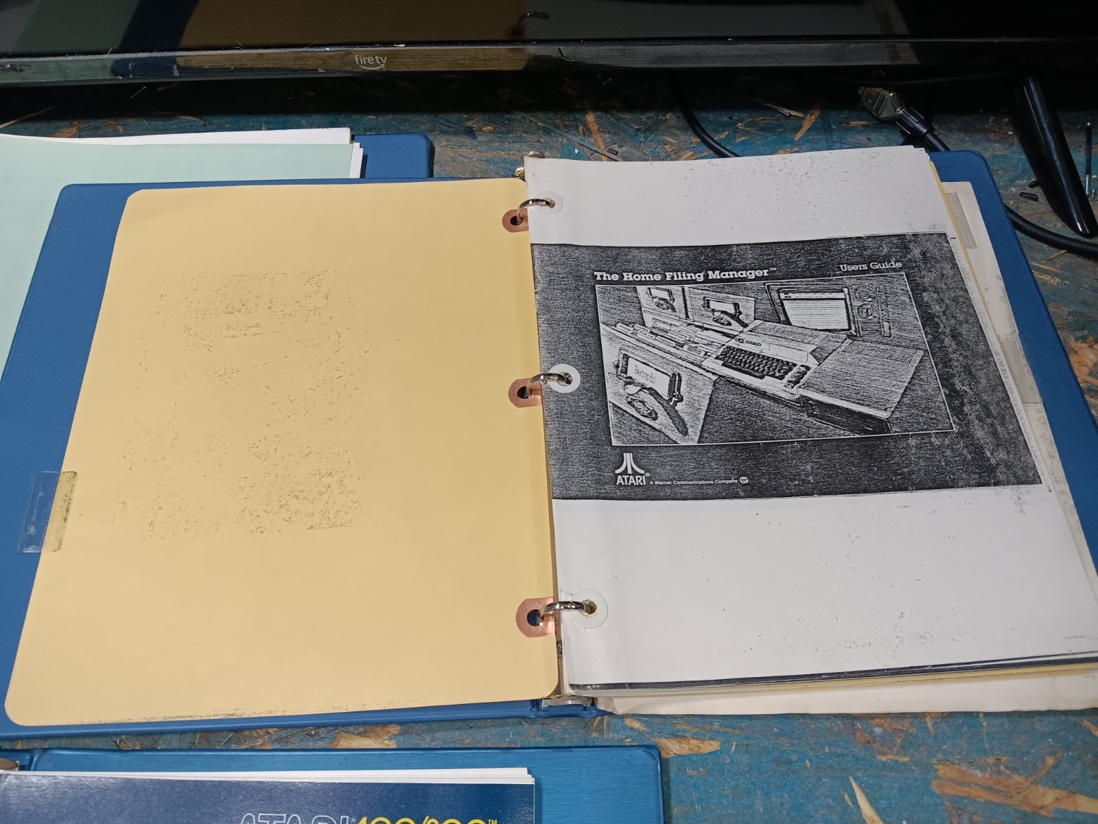 Atari 800 EXACT FLOPPY SYSTEM DISKS & MANUALS/BINDERS-BOTH TESTED-GOOD-SEE ALL