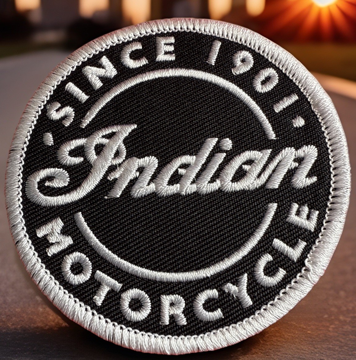 🔥 Indian Motorcycle Riders Group Embroidered 3” Iron On Patch MC Biker 1901