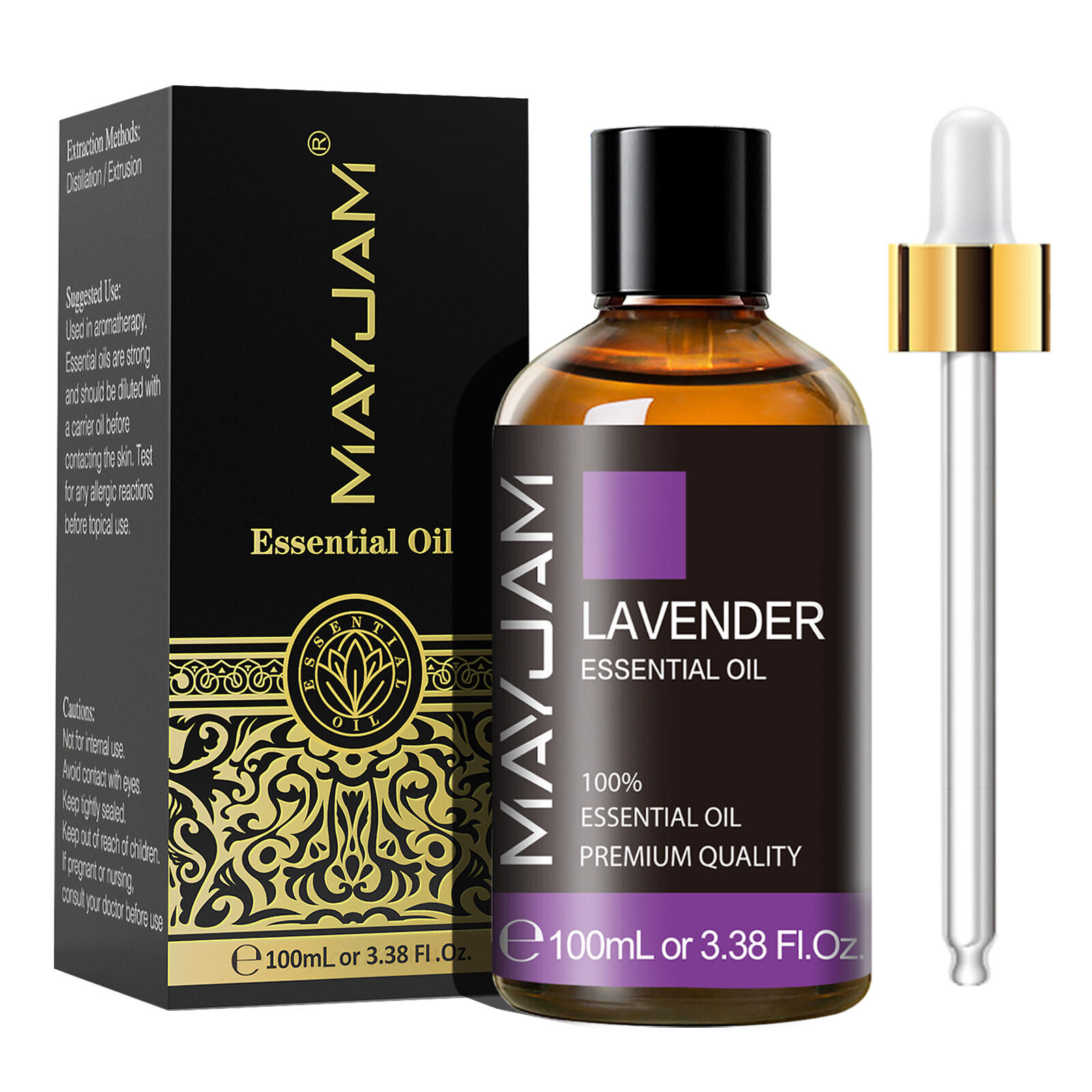 MAYJAM 100 mL Essential Oils 100% Pure & Natural Therapeutic Grade Aromatherapy
