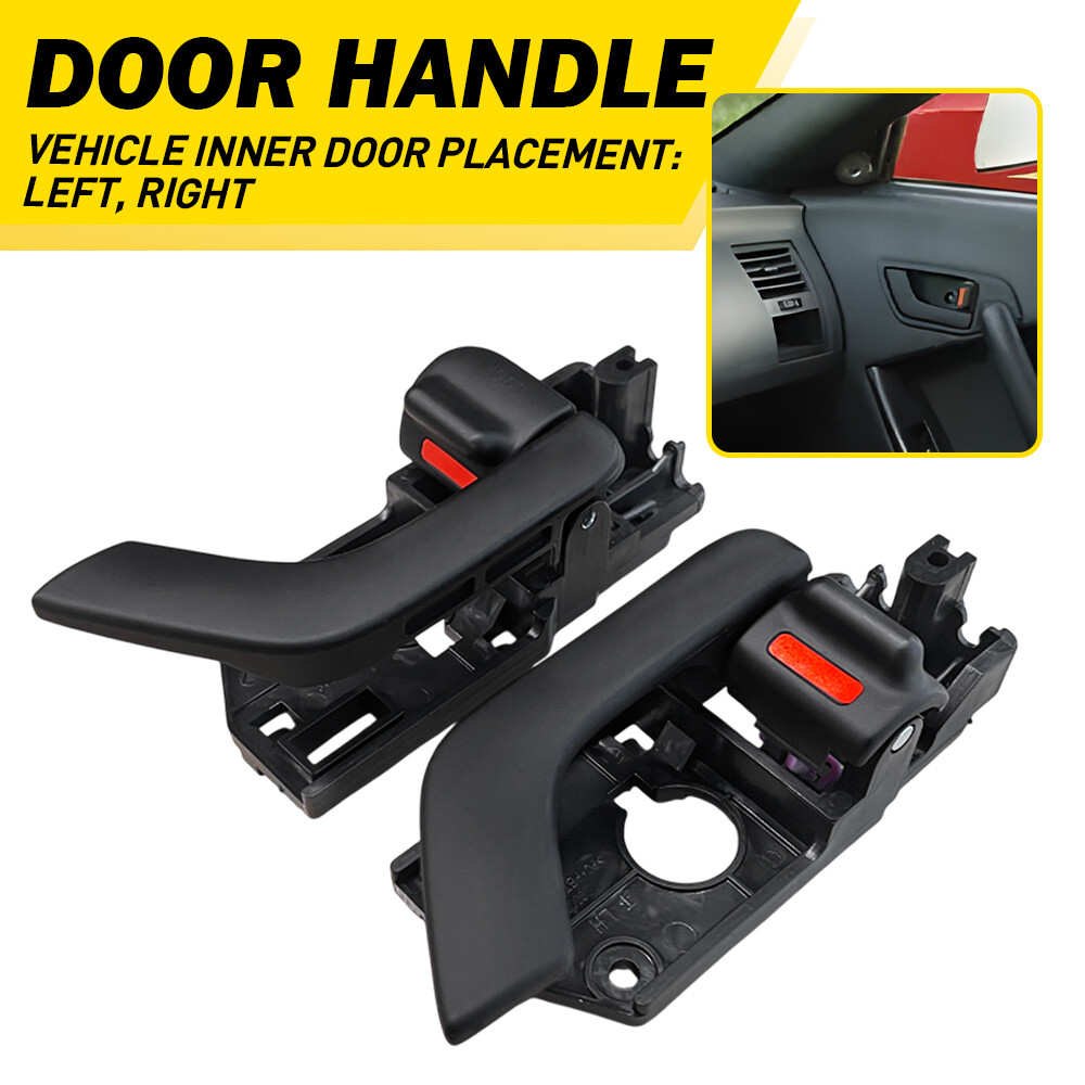 Pair Inside Door Handle Driver & Passenger Side For Hyundai Tiburon 2003-2008 PU