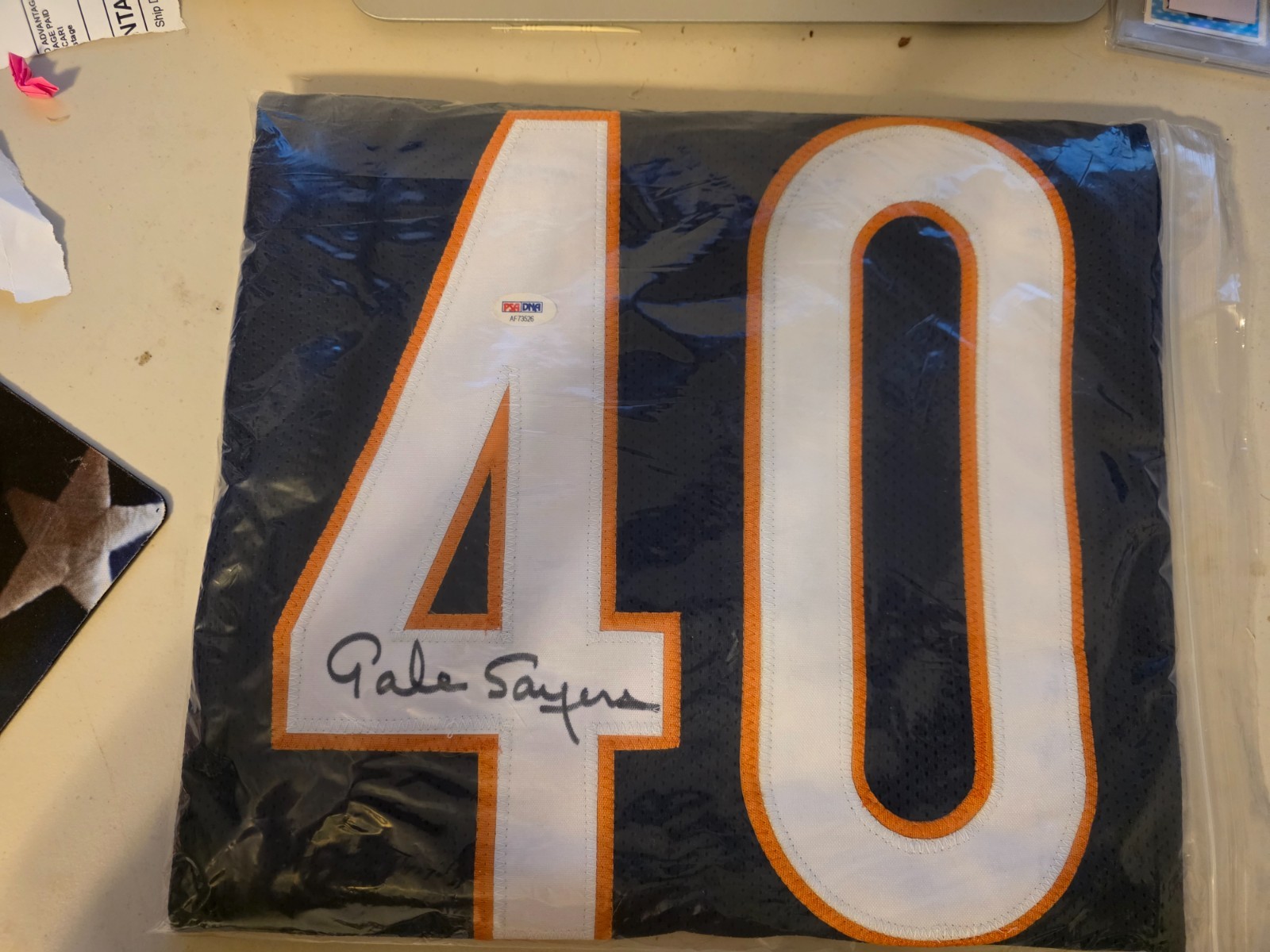 FOOTBALL SIGNED JERSEYS WHOLESALE LOT (20) COA'S FROM JSA, PSA OR BECKETT, DEION