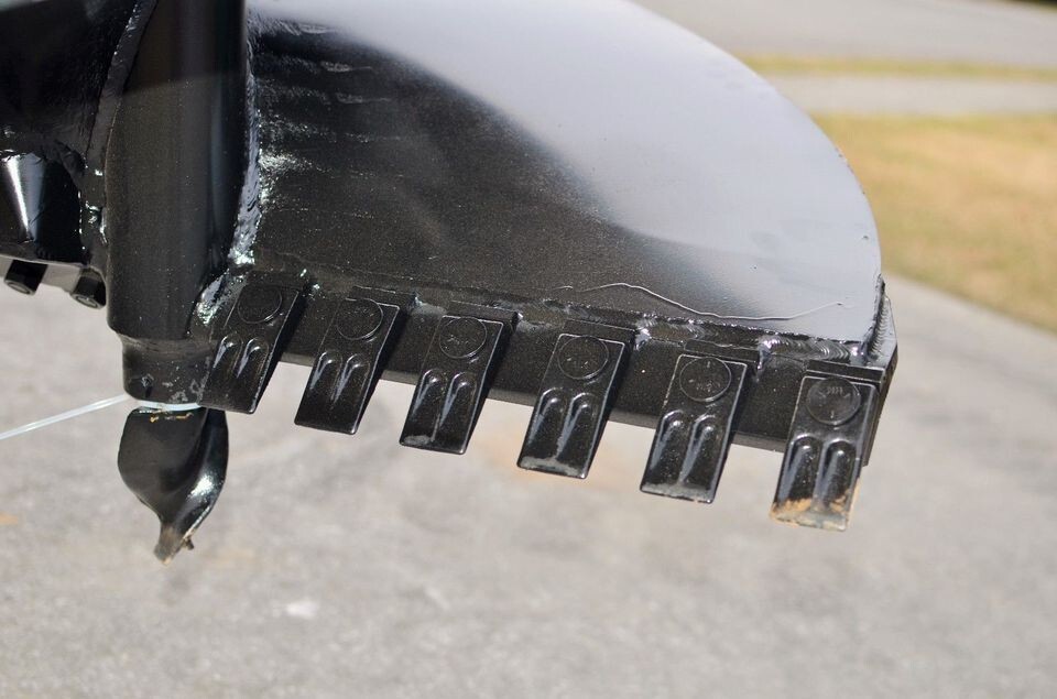 Lowe SQ-30H Skid Steer Auger Bit 30" Diameter, 2" Hex Shaft Collar, 48" Tall