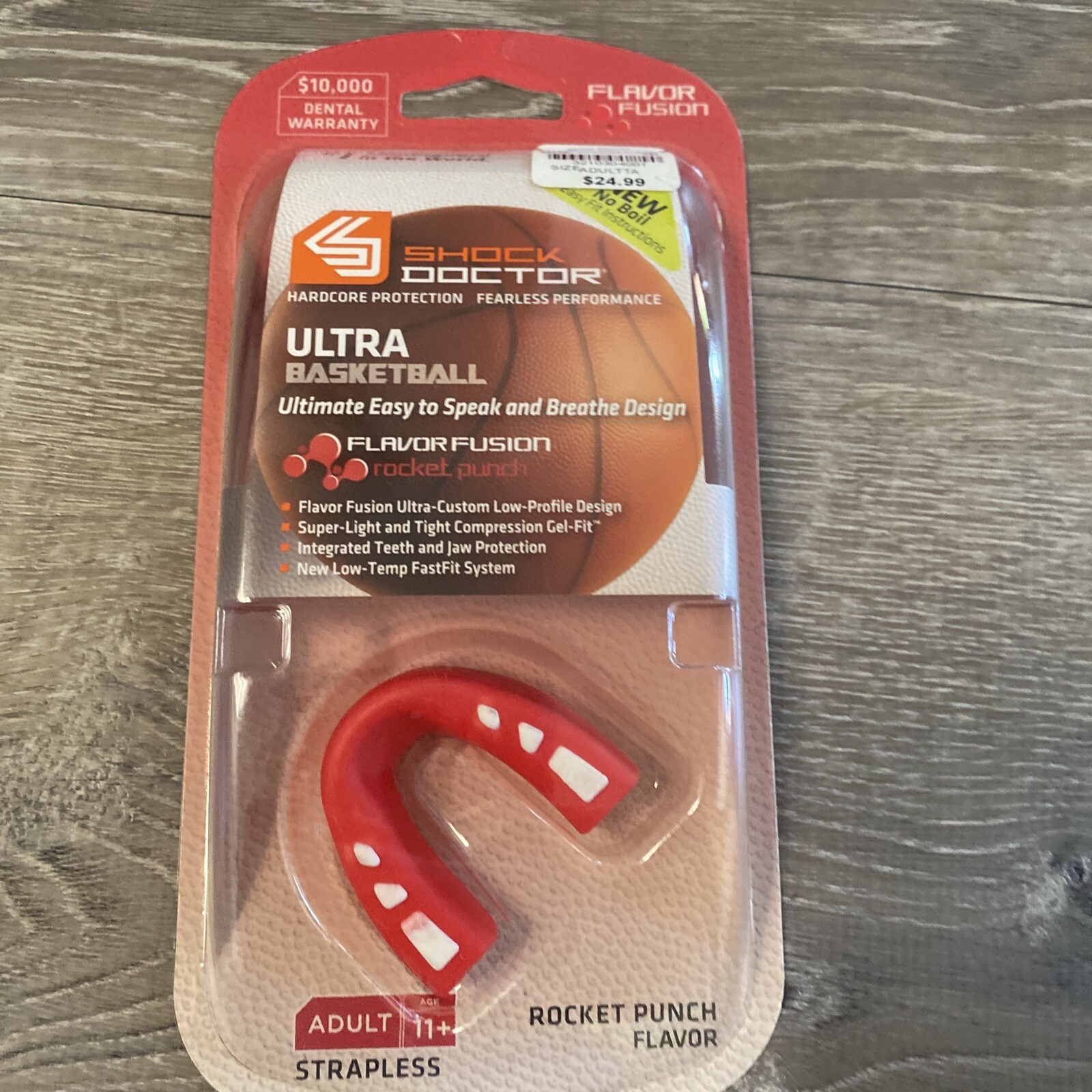 mouth guard shock Doctor Gel flavor fusion